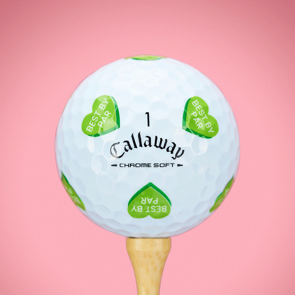 Callaway Chrome Soft Golf Hearts Golf Balls - Maple Hill Golf